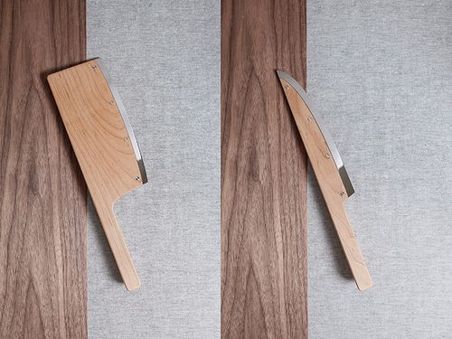 汇桔网设计圈 木制厨房刀具,百分百切中手指